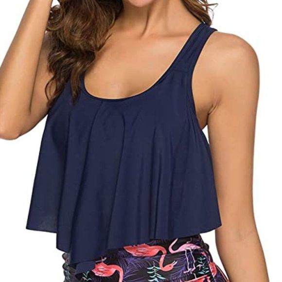 KABETY Women Two Pieces High Waisted Bikini Set - Picture 6 of 7